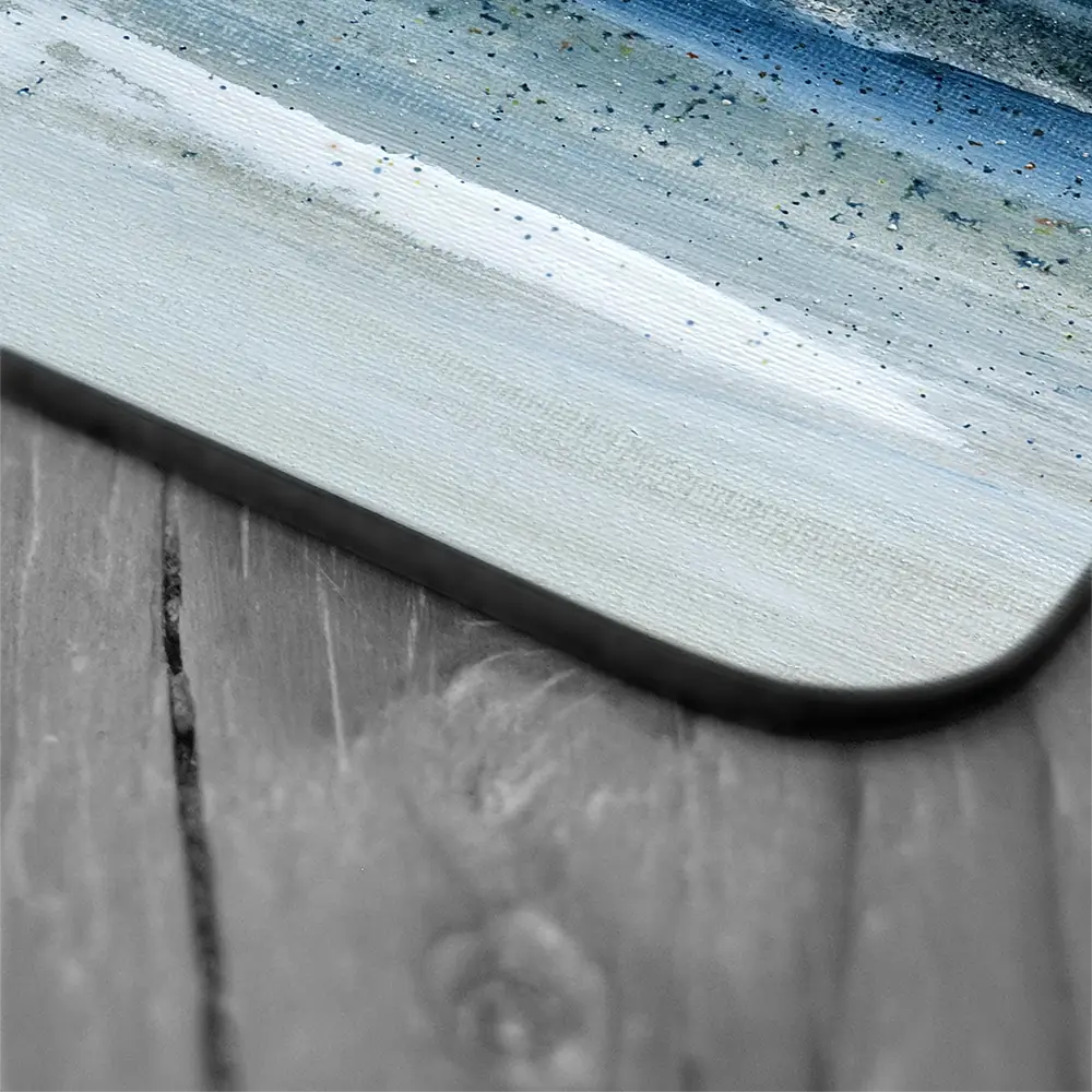 Pebbled Beach Coaster Set Pebbled Beach Coaster Set wall art product Carol Robinson