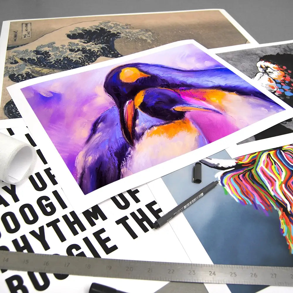 Penguin Love Art Print Penguin Love Art Print wall art product Ivailo Nikolov / Shutterstock