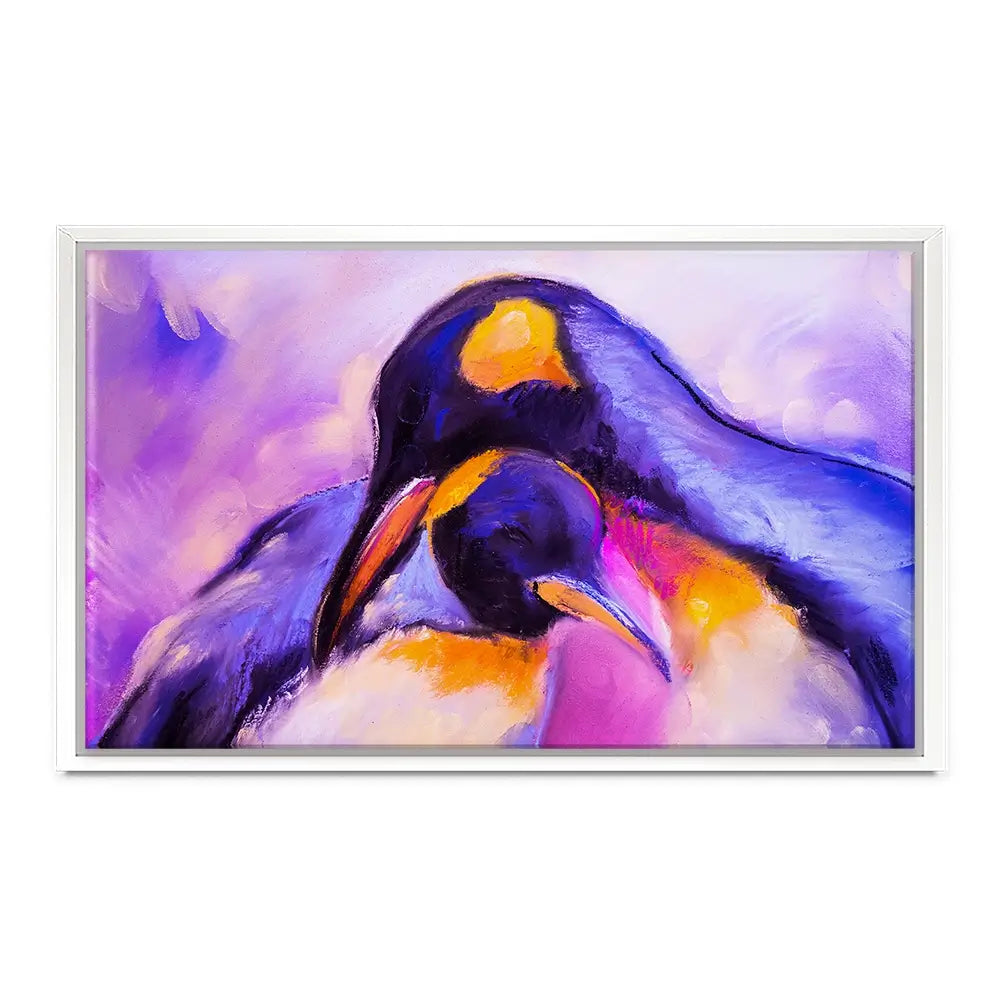Penguin Love Canvas Print Penguin Love Canvas Print wall art product Ivailo Nikolov / Shutterstock