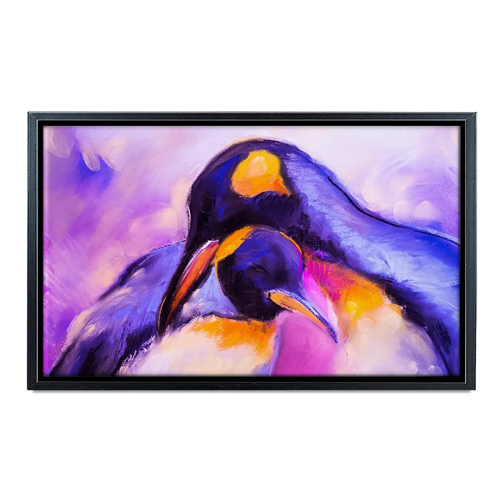 Penguin Love Canvas Print Penguin Love Canvas Print wall art product Ivailo Nikolov / Shutterstock
