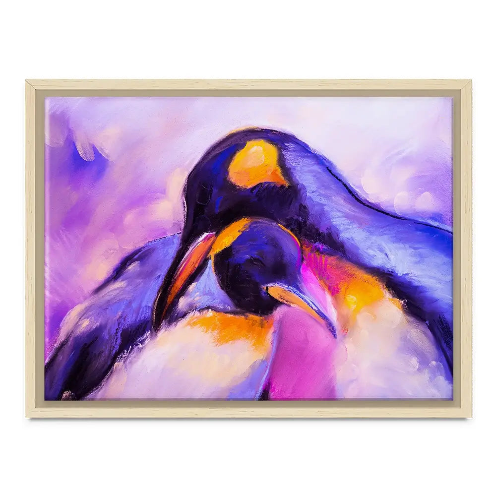 Penguin Love Canvas Print Penguin Love Canvas Print wall art product Ivailo Nikolov / Shutterstock