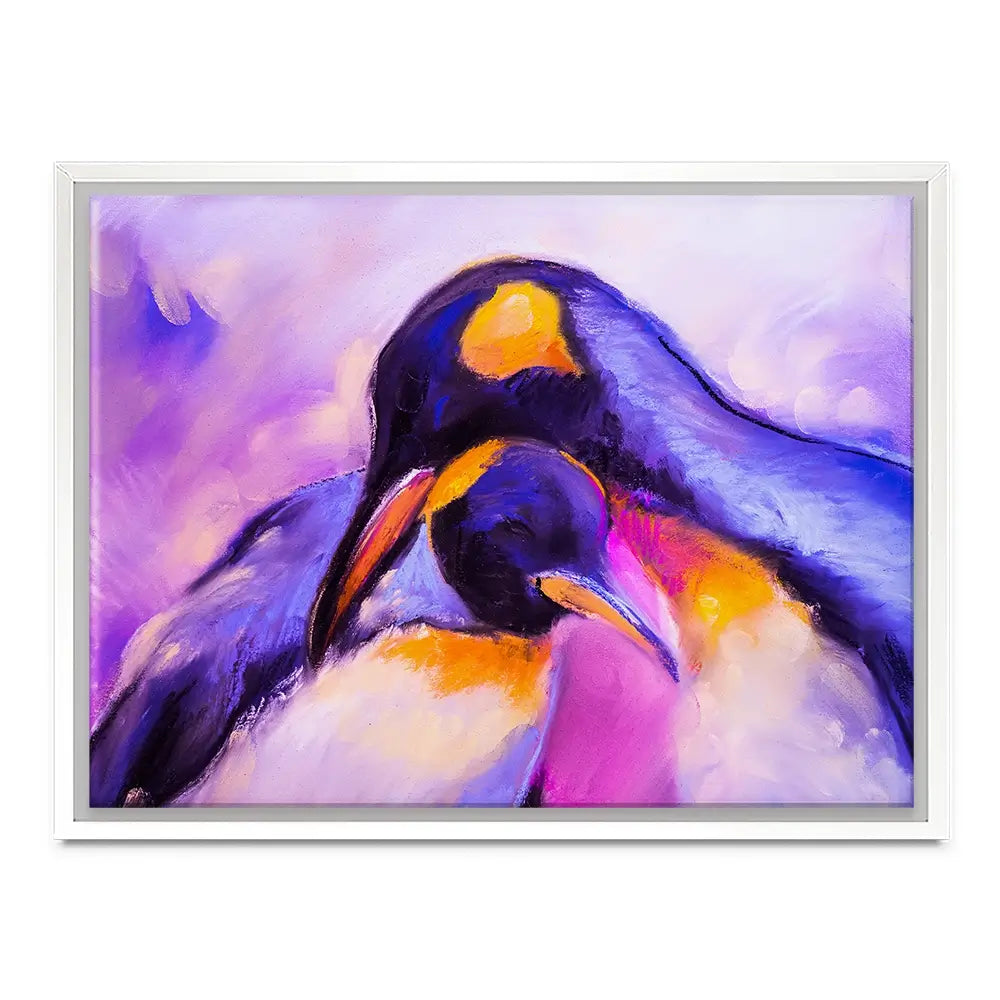 Penguin Love Canvas Print Penguin Love Canvas Print wall art product Ivailo Nikolov / Shutterstock