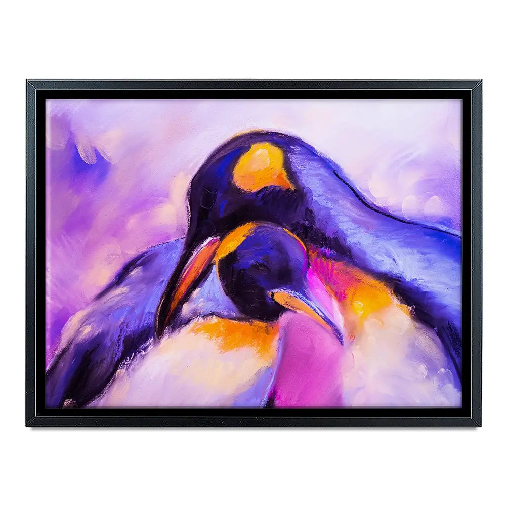 Penguin Love Canvas Print Penguin Love Canvas Print wall art product Ivailo Nikolov / Shutterstock