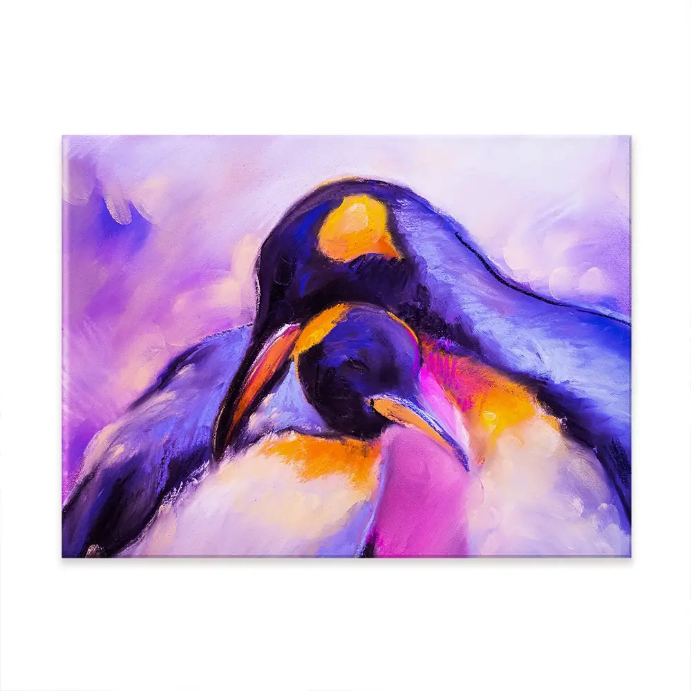 Penguin Love Canvas Print Penguin Love Canvas Print wall art product Ivailo Nikolov / Shutterstock