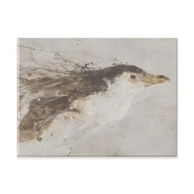 Penguin Surfacing Canvas Print Penguin Surfacing Canvas Print wall art product Chromatic Storm Studio