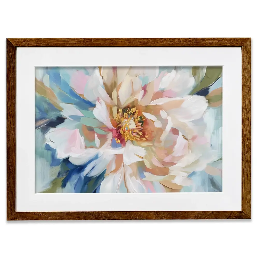 Peony Dreamscape Framed Art Print Peony Dreamscape Framed Art Print wall art product Paula Freeman