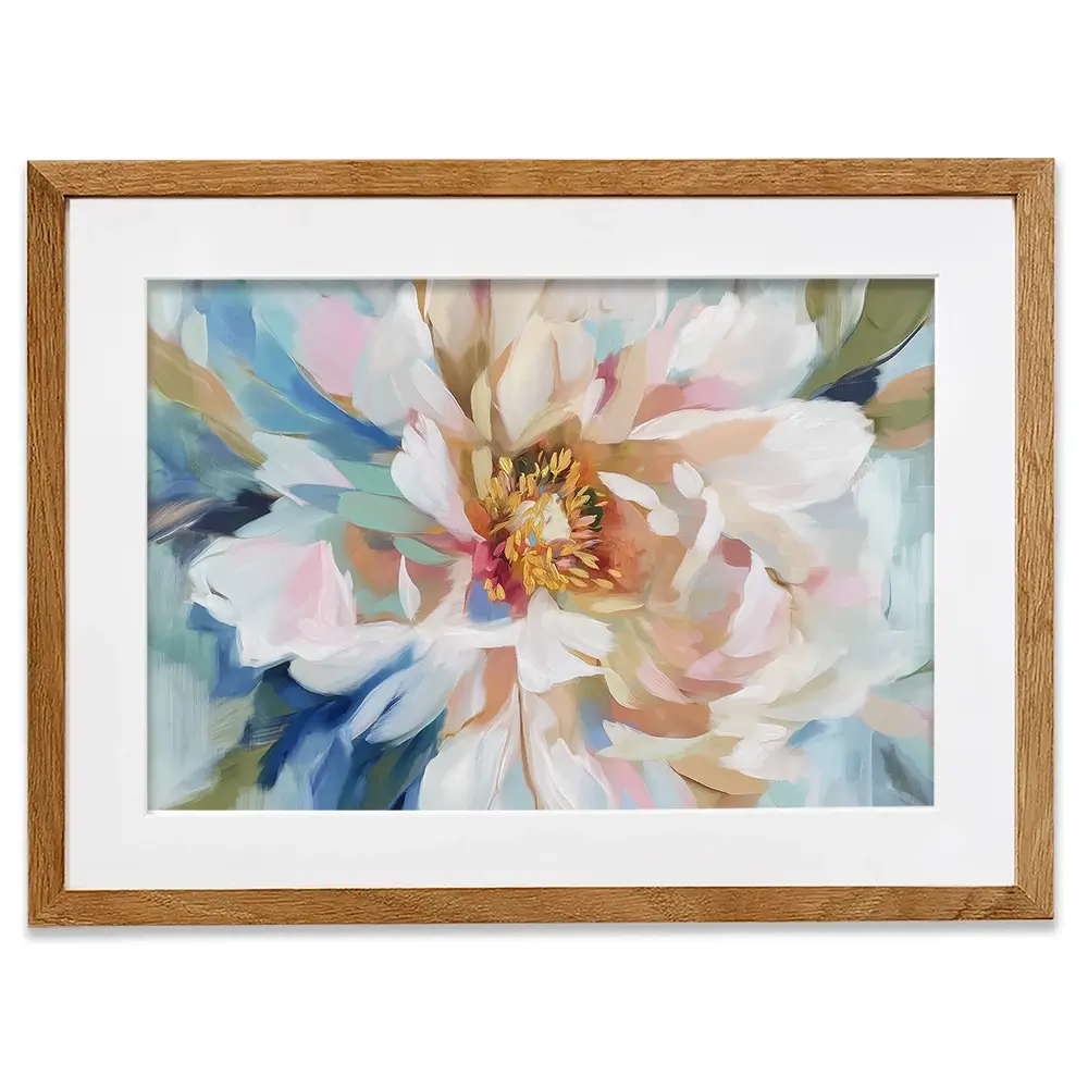 Peony Dreamscape Framed Art Print Peony Dreamscape Framed Art Print wall art product Paula Freeman