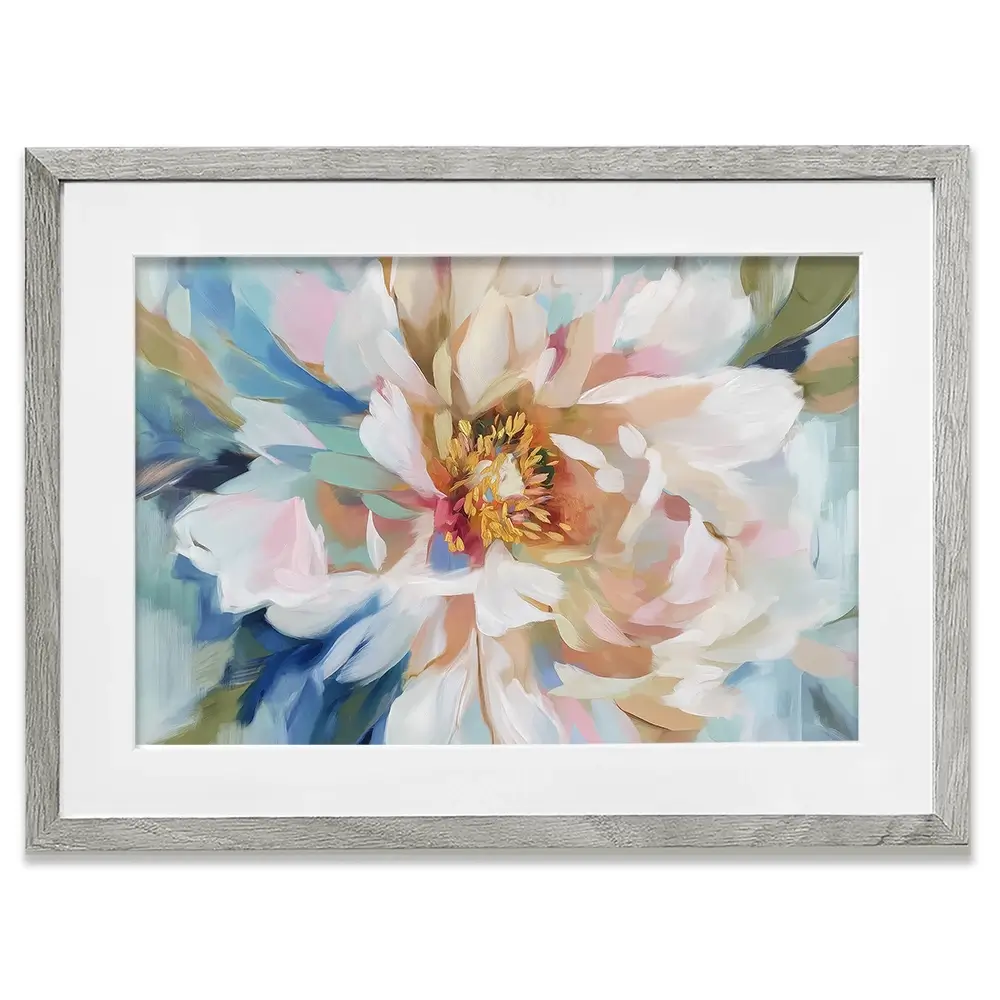 Peony Dreamscape Framed Art Print Peony Dreamscape Framed Art Print wall art product Paula Freeman