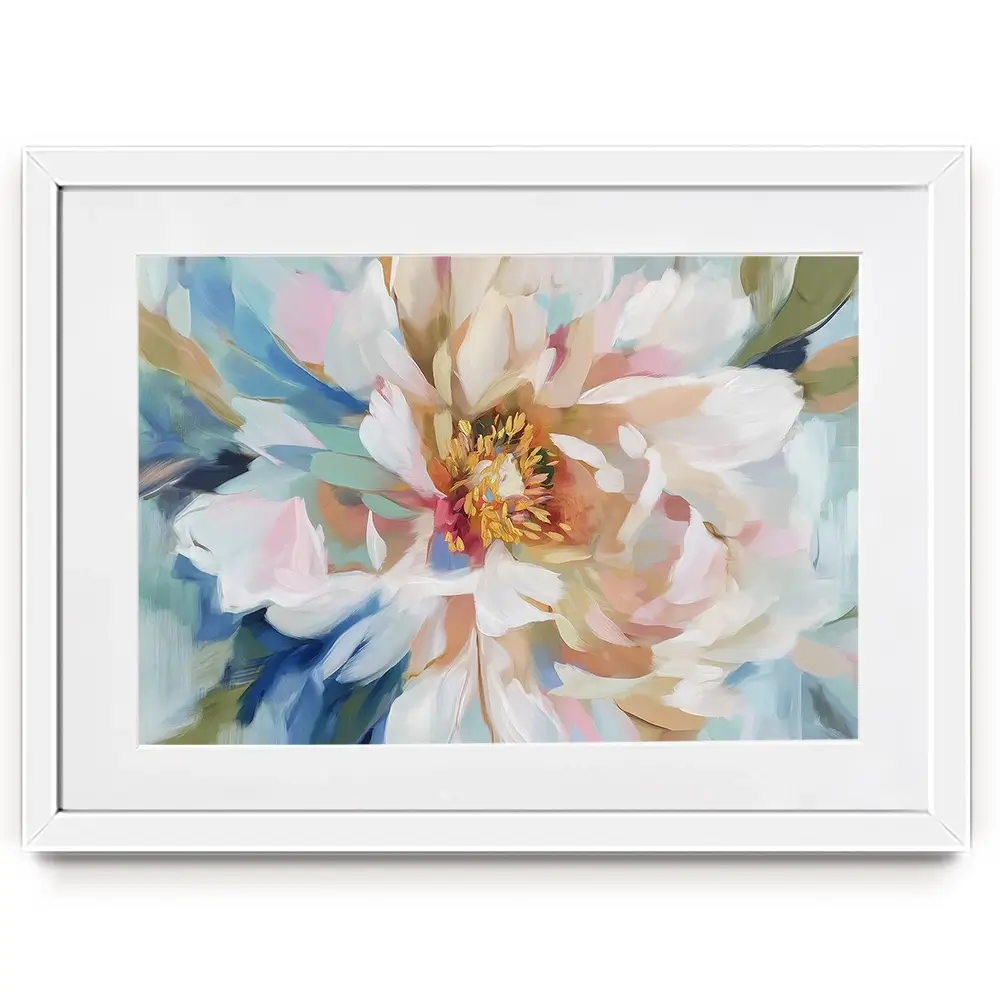 Peony Dreamscape Framed Art Print Peony Dreamscape Framed Art Print wall art product Paula Freeman