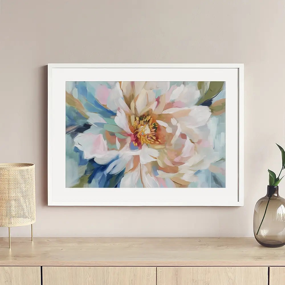 Peony Dreamscape Framed Art Print Peony Dreamscape Framed Art Print wall art product Paula Freeman