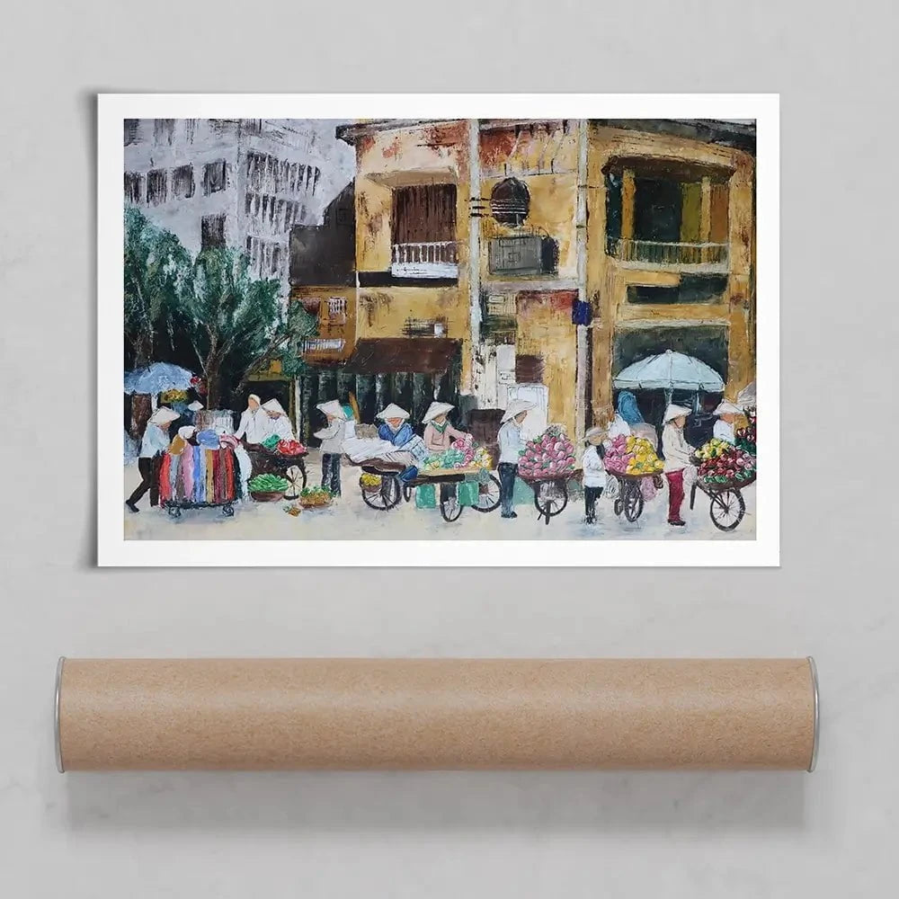 People Outside Art Print People Outside Art Print wall art product Elizabeth White