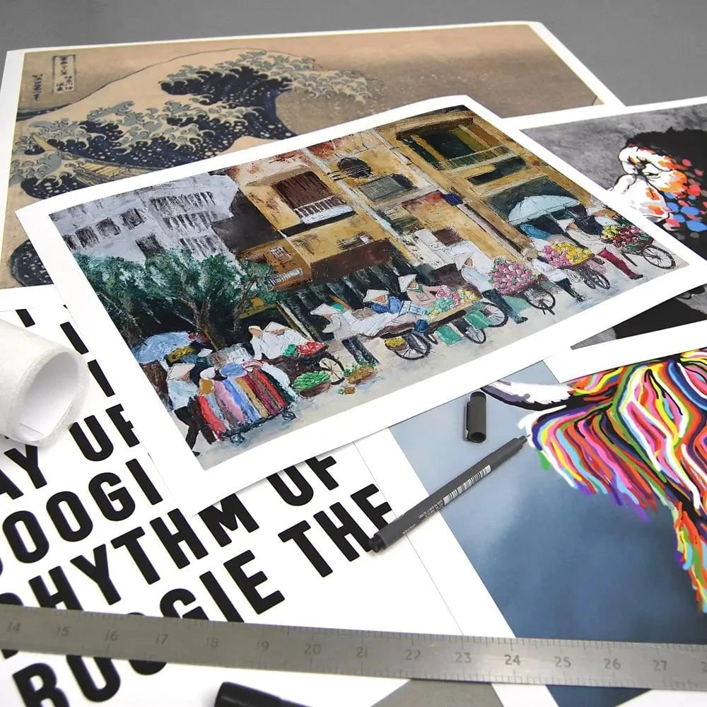 People Outside Art Print People Outside Art Print wall art product Elizabeth White