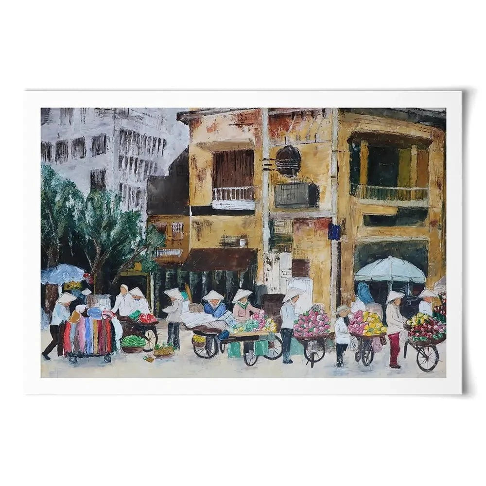 People Outside Art Print People Outside Art Print wall art product Elizabeth White