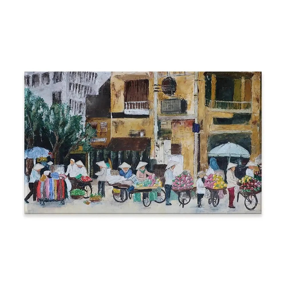 People Outside Canvas Print People Outside Canvas Print wall art product Elizabeth White