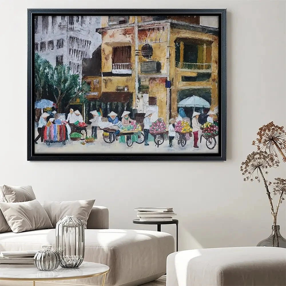 People Outside Canvas Print People Outside Canvas Print wall art product Elizabeth White