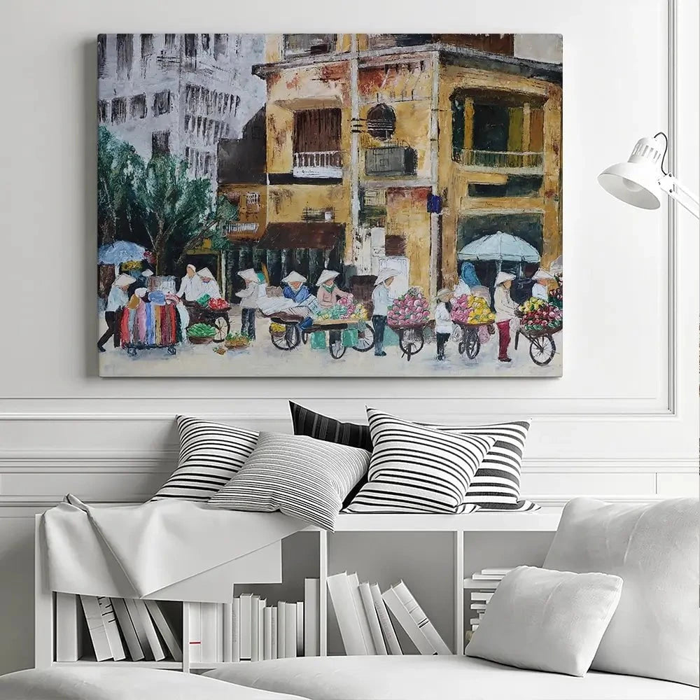 People Outside Canvas Print People Outside Canvas Print wall art product Elizabeth White
