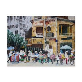 People Outside Canvas Print People Outside Canvas Print wall art product Elizabeth White
