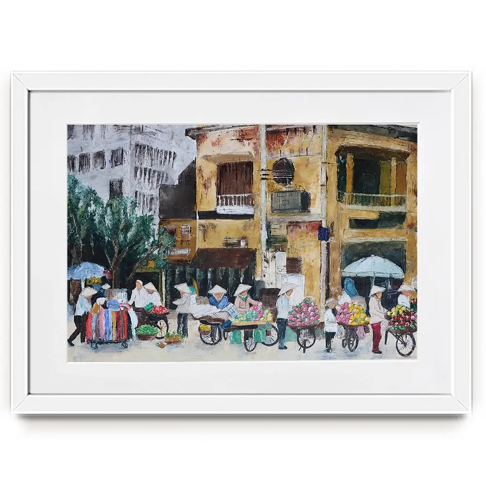 People Outside Framed Art Print People Outside Framed Art Print wall art product Elizabeth White