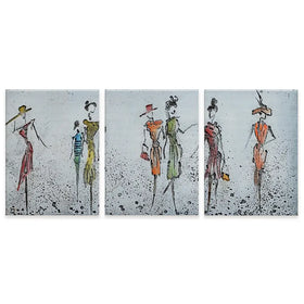 Peoples Trio Canvas Print Peoples Trio Canvas Print wall art product Art Print Shop