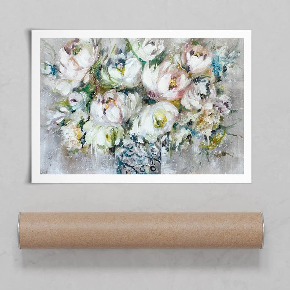 Perfect Peonies Art Print Perfect Peonies Art Print wall art product Nicola Jane Rowles