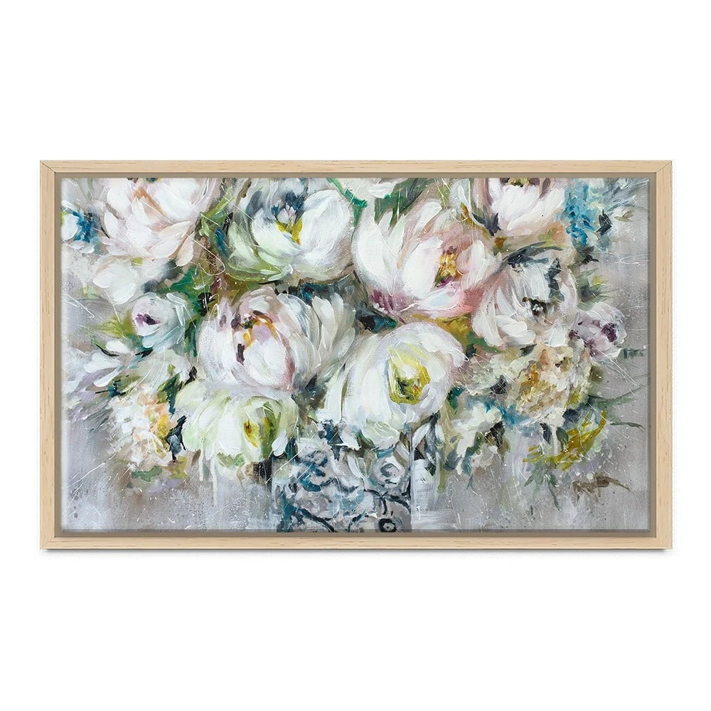 Perfect Peonies Canvas Print Perfect Peonies Canvas Print wall art product Nicola Jane Rowles