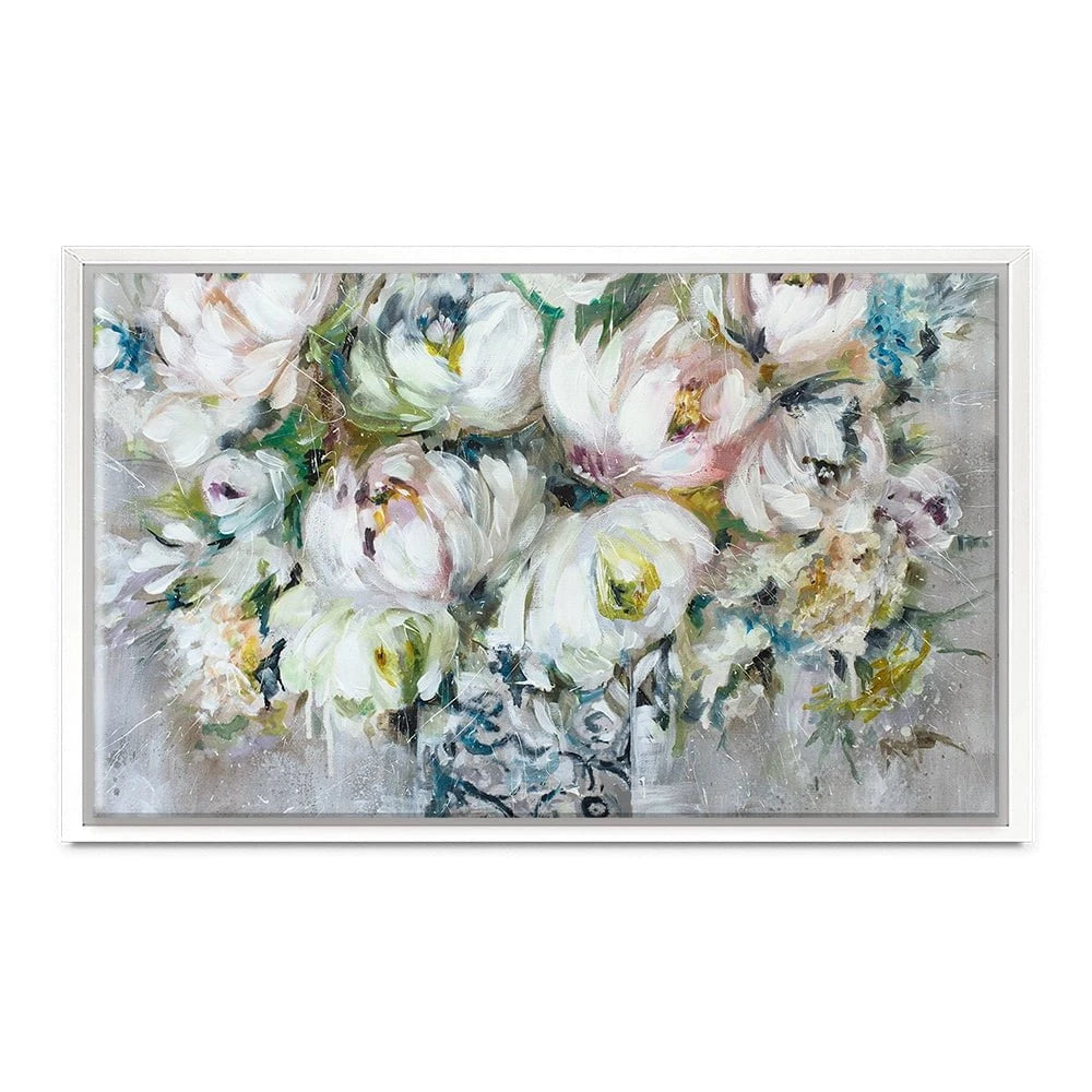 Perfect Peonies Canvas Print Perfect Peonies Canvas Print wall art product Nicola Jane Rowles