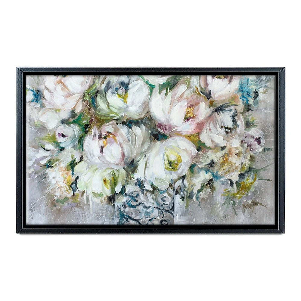 Perfect Peonies Canvas Print Perfect Peonies Canvas Print wall art product Nicola Jane Rowles