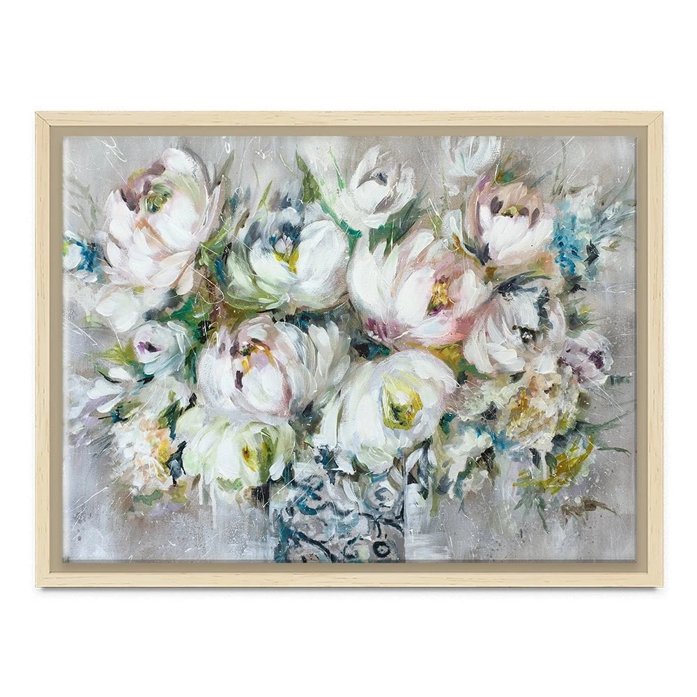 Perfect Peonies Canvas Print Perfect Peonies Canvas Print wall art product Nicola Jane Rowles