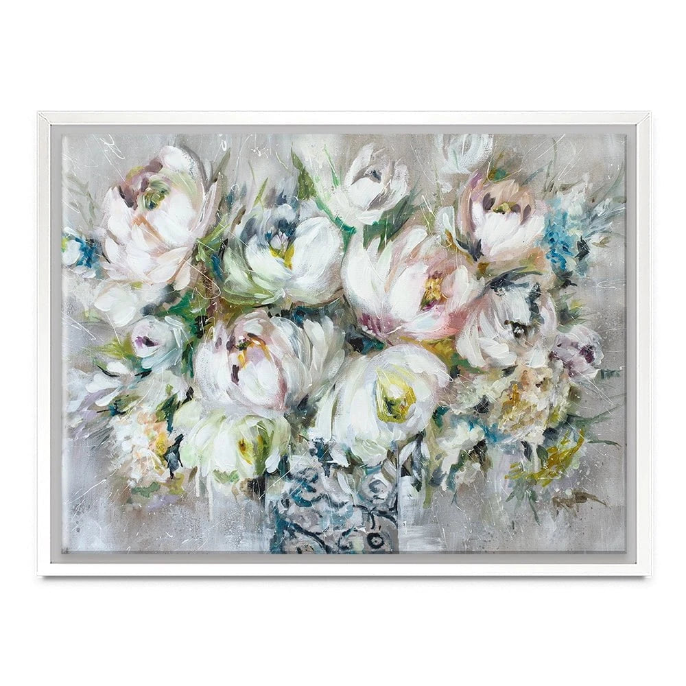Perfect Peonies Canvas Print Perfect Peonies Canvas Print wall art product Nicola Jane Rowles