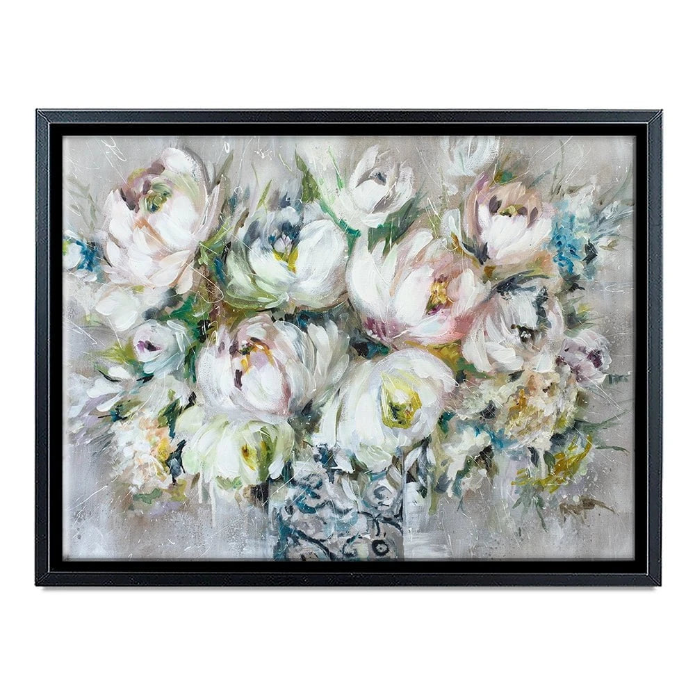 Perfect Peonies Canvas Print Perfect Peonies Canvas Print wall art product Nicola Jane Rowles