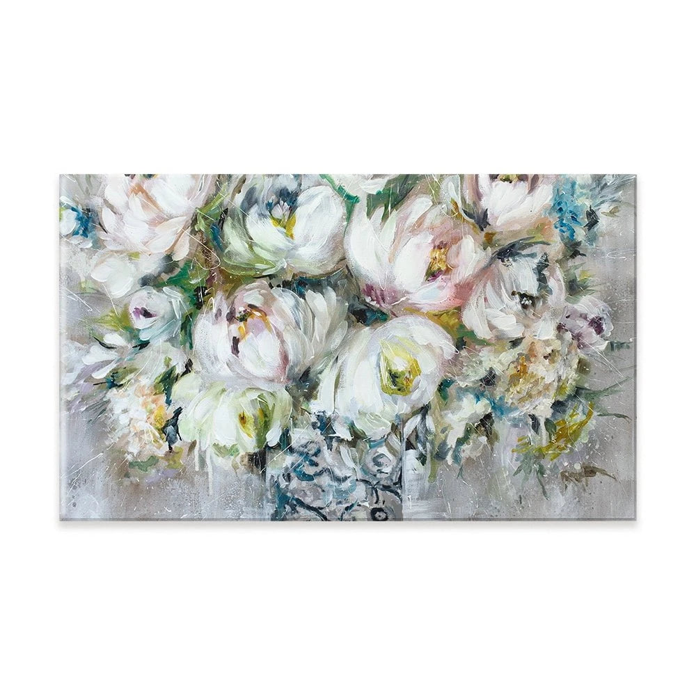 Perfect Peonies Canvas Print Perfect Peonies Canvas Print wall art product Nicola Jane Rowles