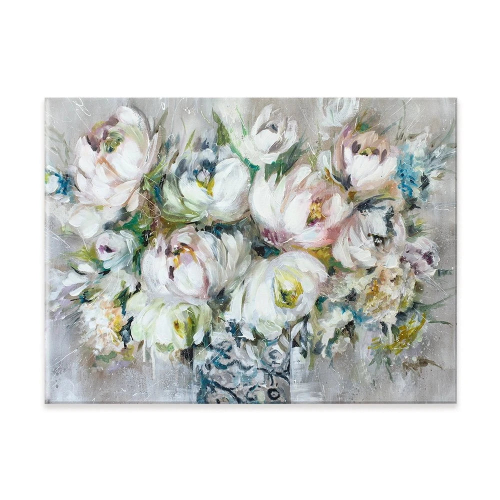Perfect Peonies Canvas Print Perfect Peonies Canvas Print wall art product Nicola Jane Rowles