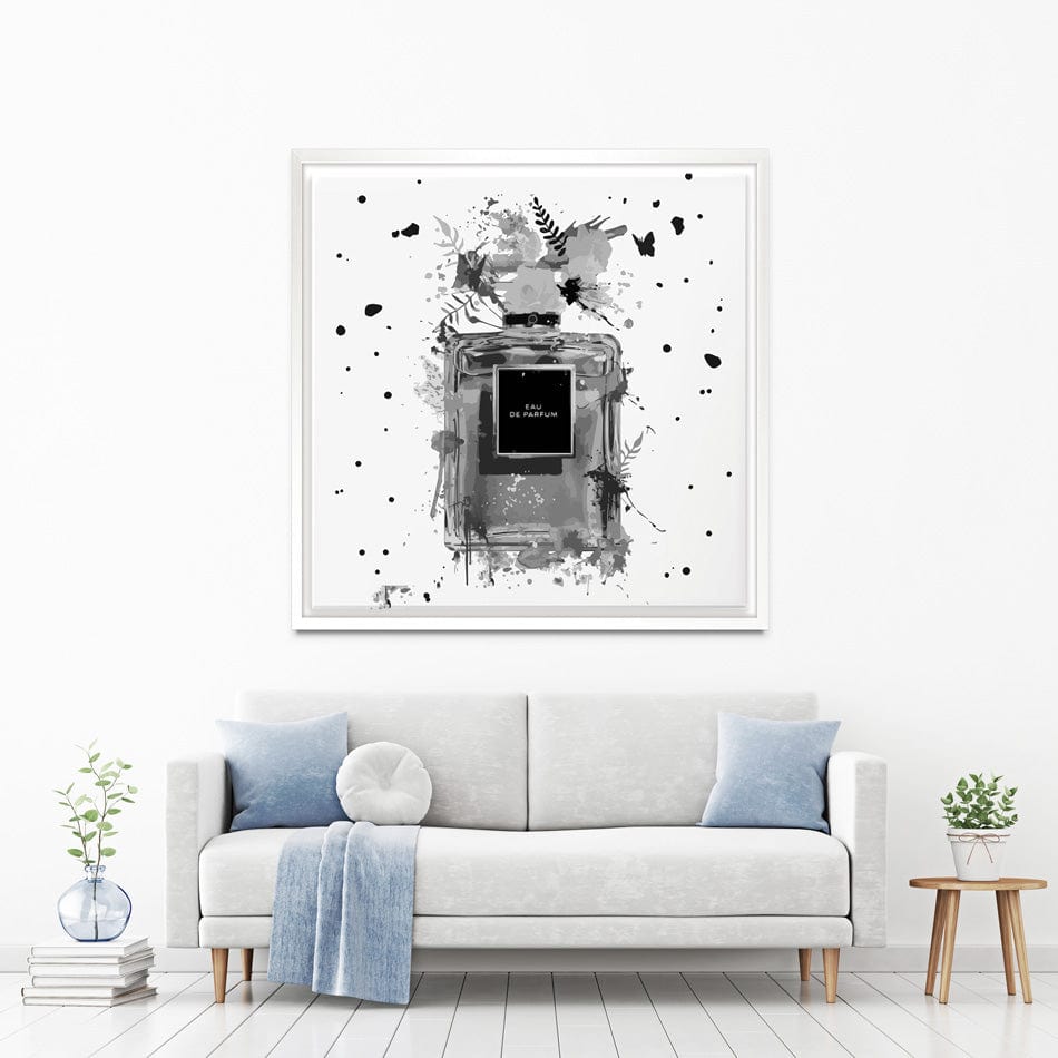 Perfume Canvas Print wall art product Black artist / Shutterstock