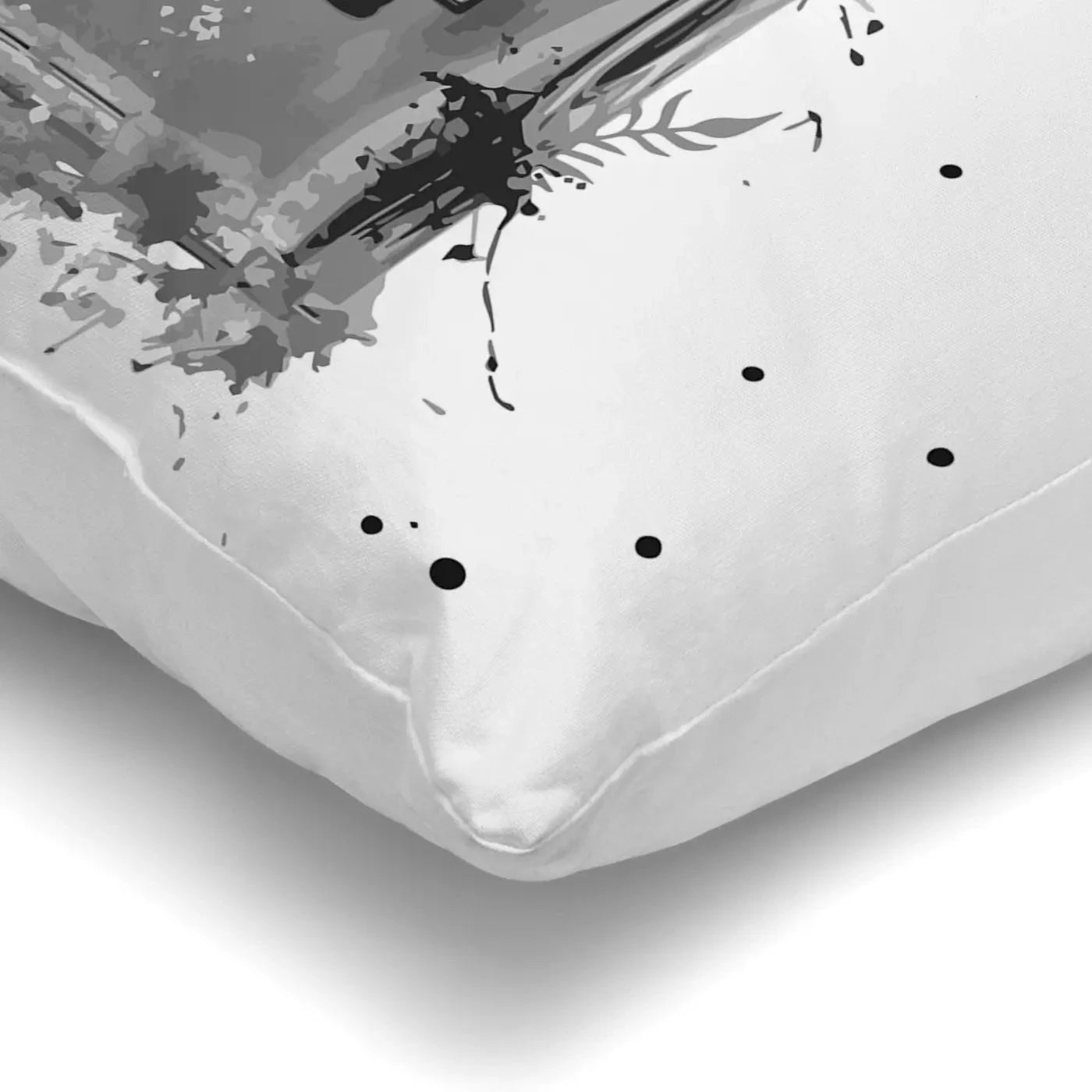 Perfume Cushion Perfume Cushion wall art product Black artist / Shutterstock