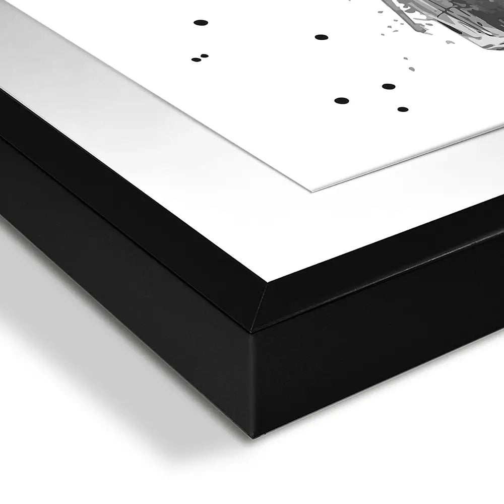 Perfume Square Framed Art Print Perfume Square Framed Art Print wall art product Black artist / Shutterstock