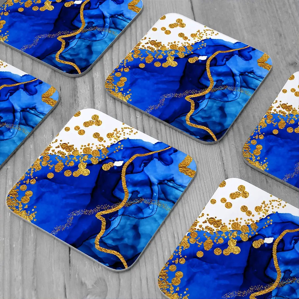 Persian Blue Coaster Set Persian Blue Coaster Set wall art product CARACOLLA / Shutterstock