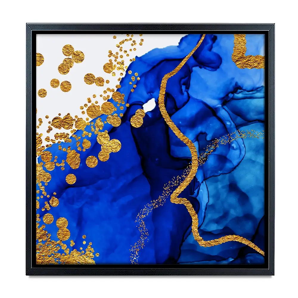 Persian Blue Square Canvas Print Persian Blue Square Canvas Print wall art product CARACOLLA / Shutterstock