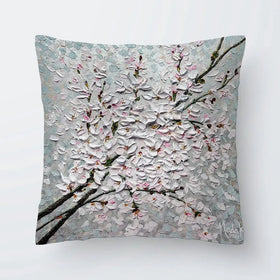 Petals In The Sky Cushion Petals In The Sky Cushion wall art product Nada Khatib