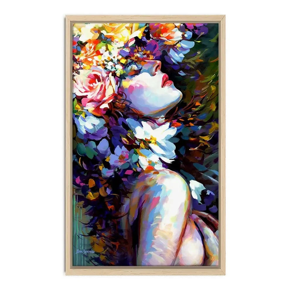 Petals Of Passion Canvas Print Petals Of Passion Canvas Print wall art product Leon Devenice