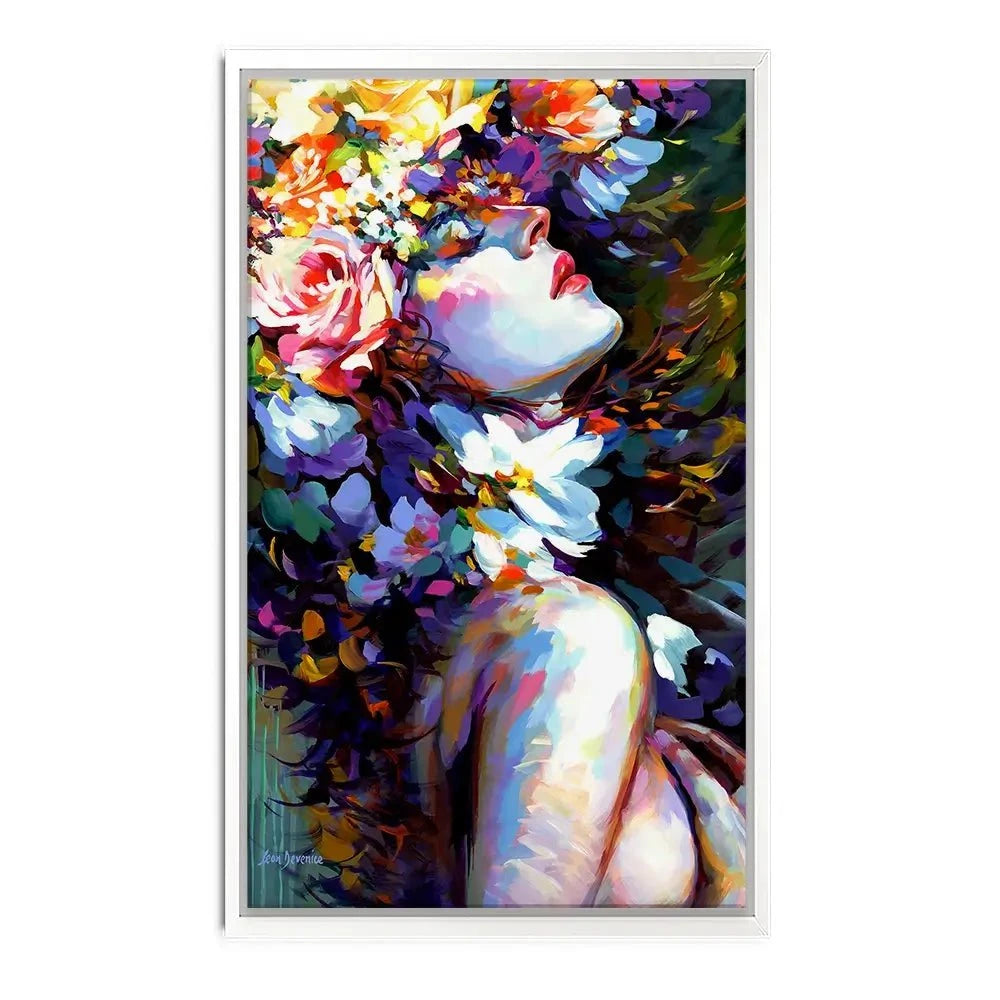 Petals Of Passion Canvas Print Petals Of Passion Canvas Print wall art product Leon Devenice