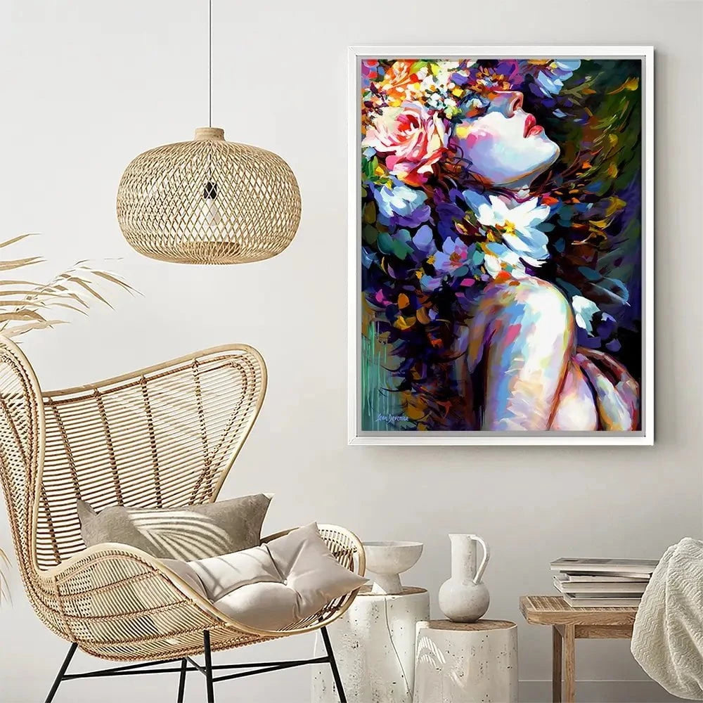 Petals Of Passion Canvas Print Petals Of Passion Canvas Print wall art product Leon Devenice