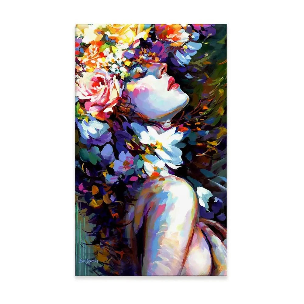 Petals Of Passion Canvas Print Petals Of Passion Canvas Print wall art product Leon Devenice