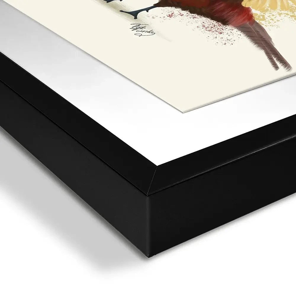 Pheasant Trio Framed Art Print Pheasant Trio Framed Art Print wall art product Fab Funky