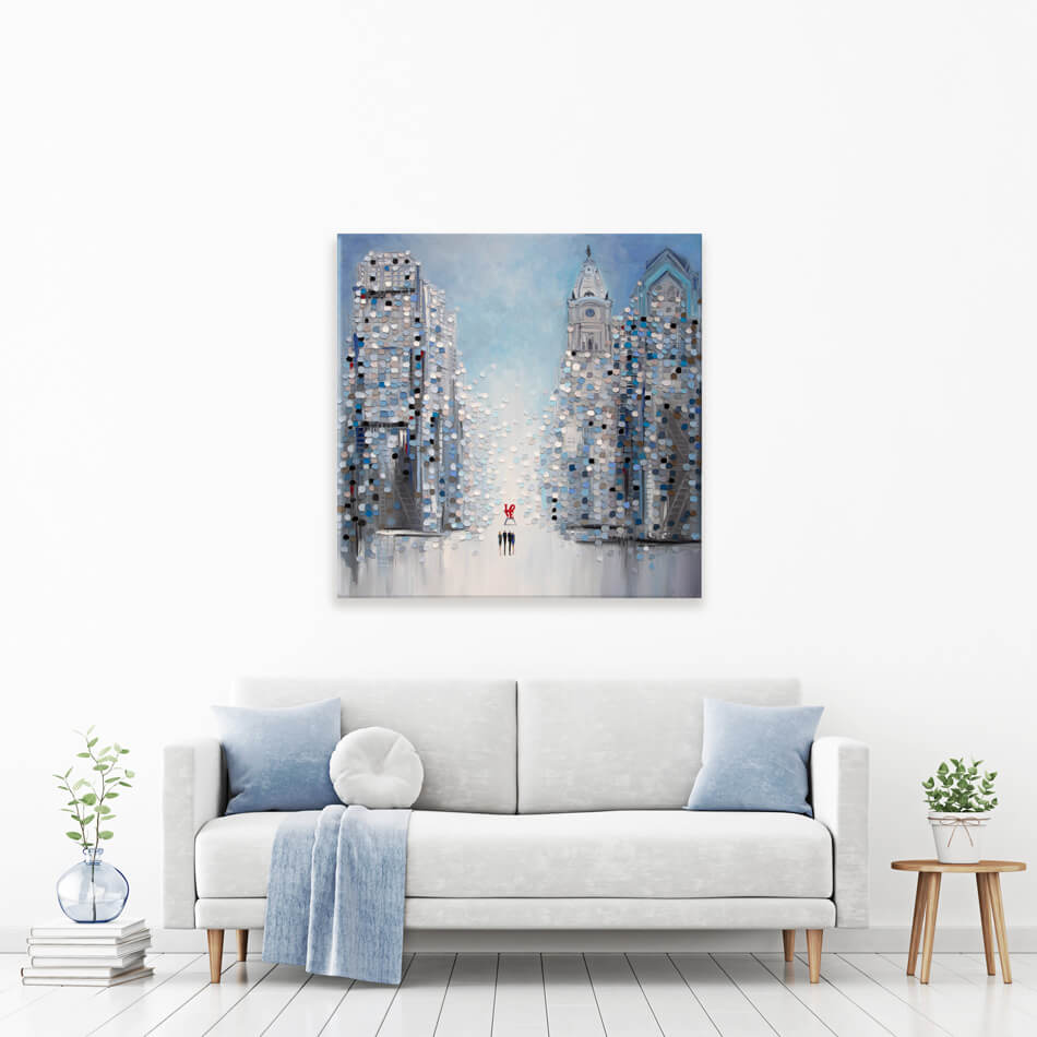 Philadelphia Canvas Print Philadelphia Canvas Print wall art product Ekaterina Ermilkina