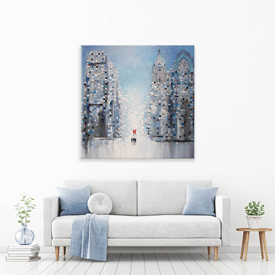 Philadelphia Canvas Print Philadelphia Canvas Print wall art product Ekaterina Ermilkina
