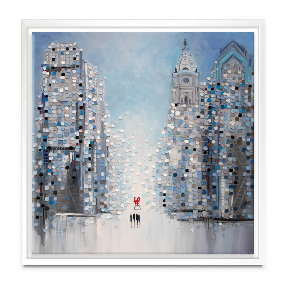 Philadelphia Canvas Print Philadelphia Canvas Print wall art product Ekaterina Ermilkina