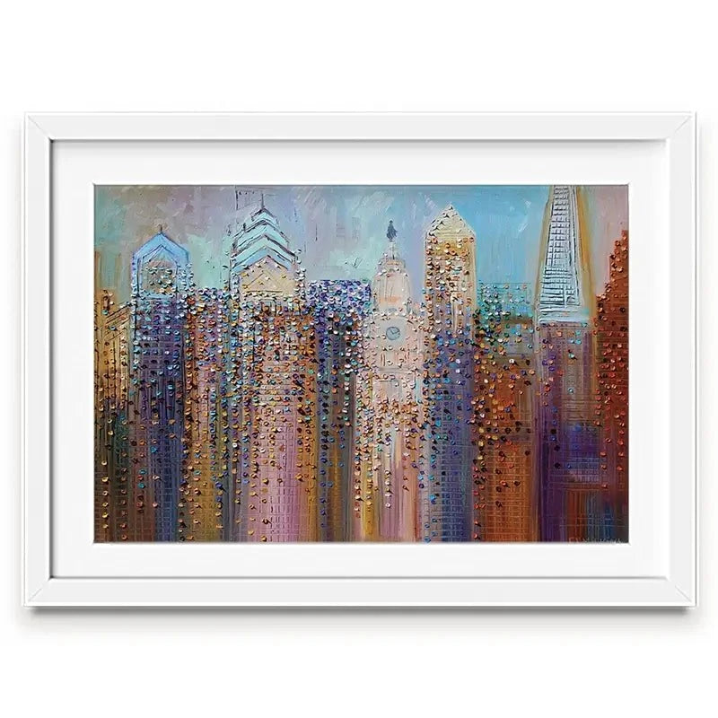 Philadelphia Dream Framed Art Print Philadelphia Dream Framed Art Print wall art product Ekaterina Ermilkina