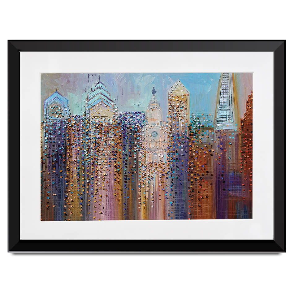 Philadelphia Dream Framed Art Print Philadelphia Dream Framed Art Print wall art product Ekaterina Ermilkina