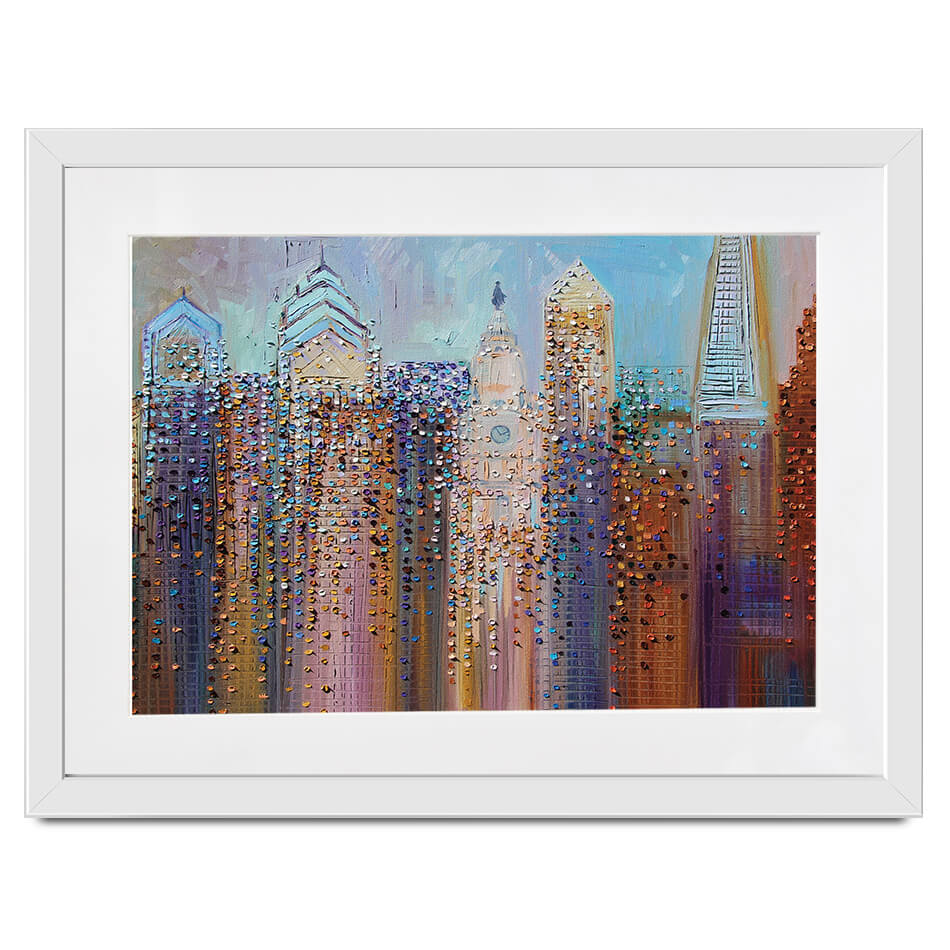 Philadelphia Dream Framed Art Print Philadelphia Dream Framed Art Print wall art product Ekaterina Ermilkina