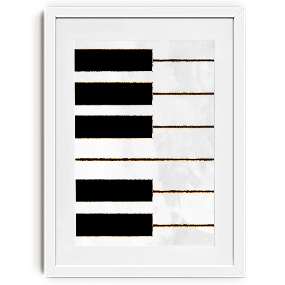 Piano Framed Art Print Piano Framed Art Print wall art product Sarah Manovski